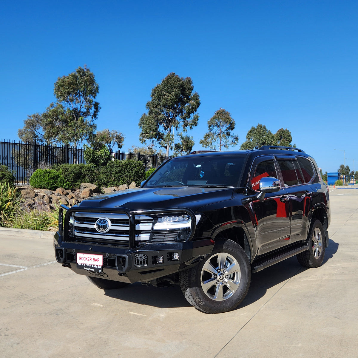 Land Cruiser 300 Series 2022-On - 078-02SQ Rocker Bull Bar Triple Loops Package - SKU MCC-01023-7802SQ