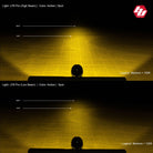 LP9 Pro, LED, Pattern: Spot, Colour: Clear, Back Light: Amber by Baja Designs