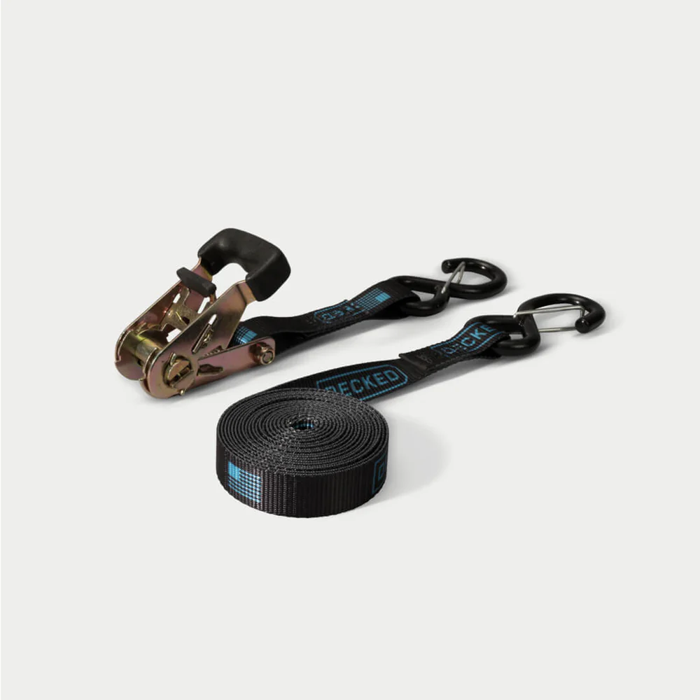 Rachet Straps, Black, Set of 2 by DECKED