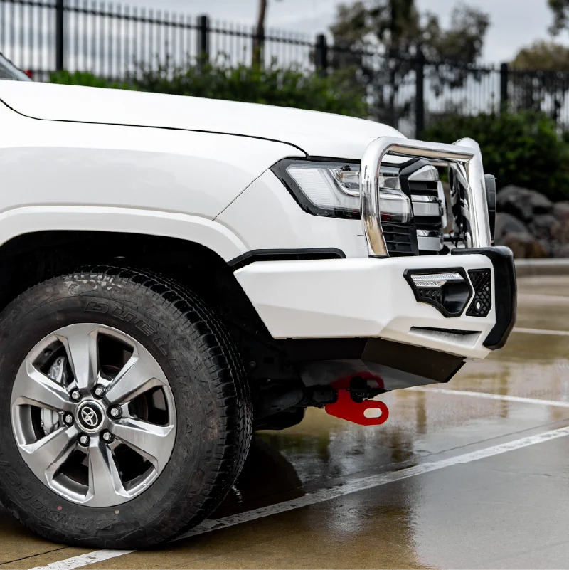Land Cruiser 300 Series 2022-On - 808-01 Phoenix Bull Bar Triple Stainless Loops Package - SKU MCC-01023-801