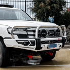 Land Cruiser 300 Series 2022-On - 808-01 Phoenix Bull Bar Triple Stainless Loops Package - SKU MCC-01023-801