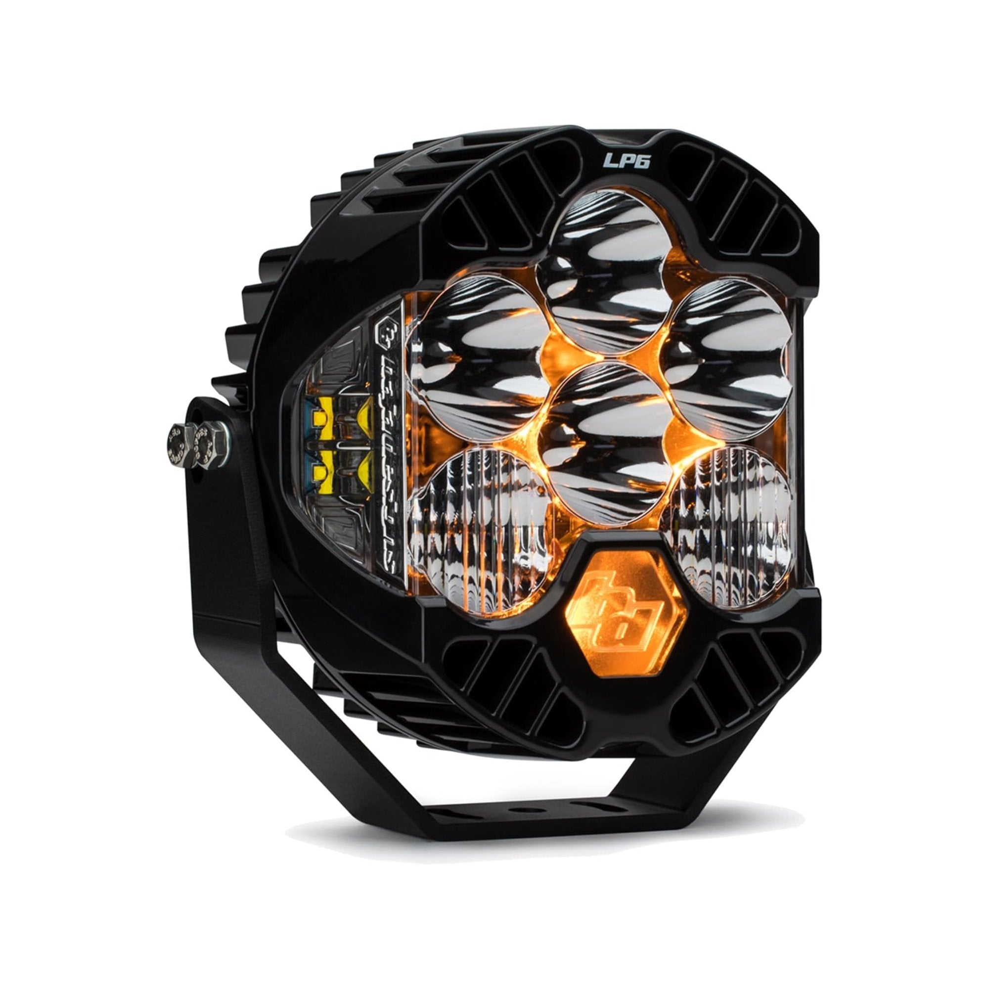LP6 Pro, LED, Pattern: Driving/Combo, Lens Colour: Clear, Back Light: Amber by Baja Designs