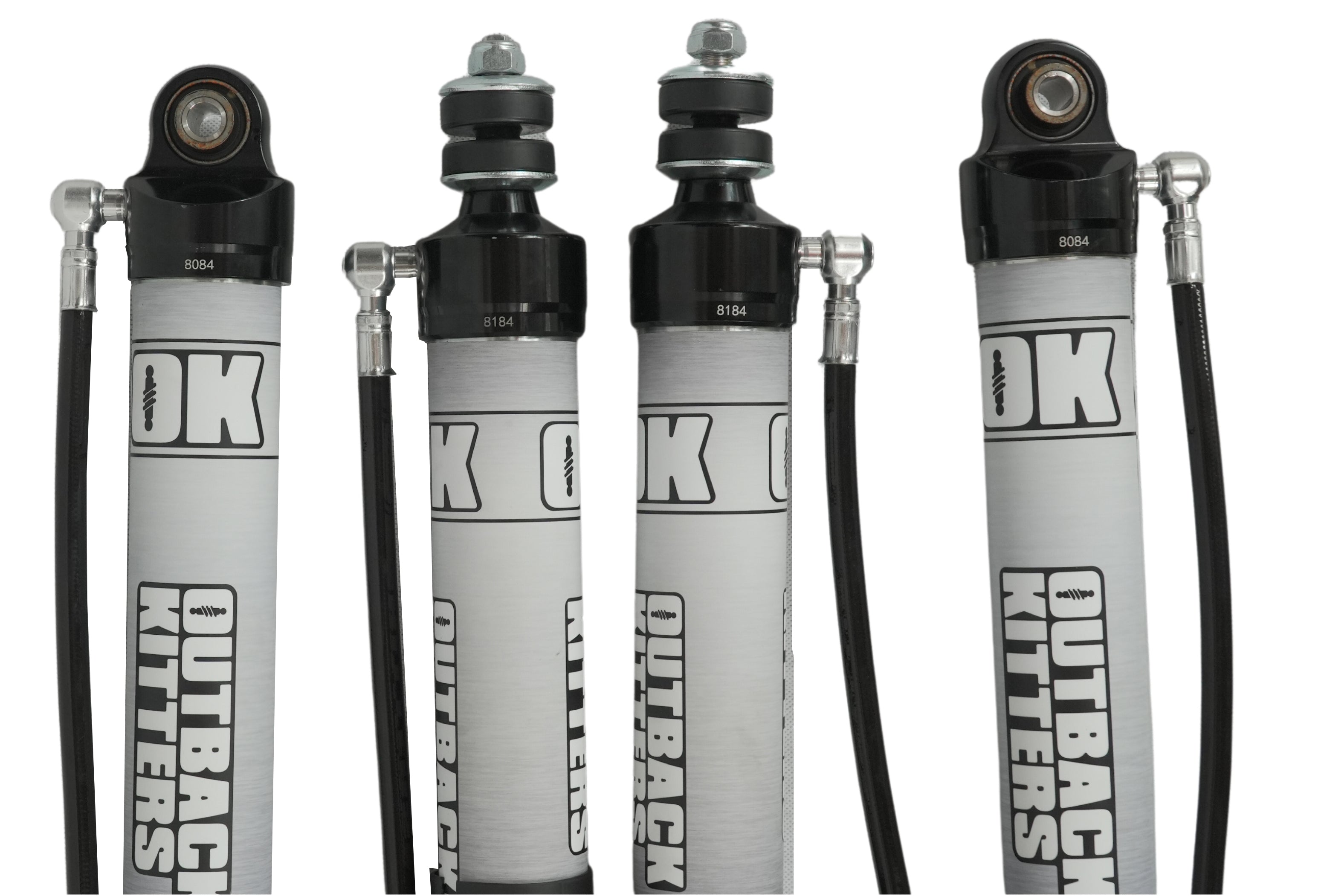 Outback Kitters 2.5" Reservoir Shocks for Ford F250/F350 (2020+)