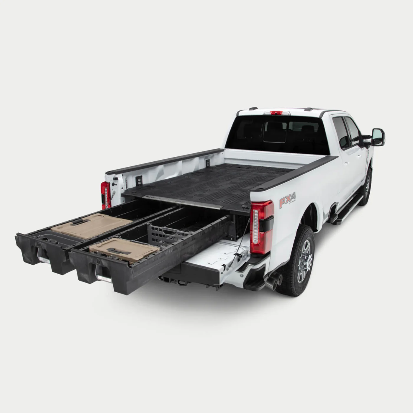 Drawer System (8' Tub) + Premium Accessory Pack + Load Floor suits Ford F-250 Super Duty/F-350 Super Duty (99-26) by DECKED