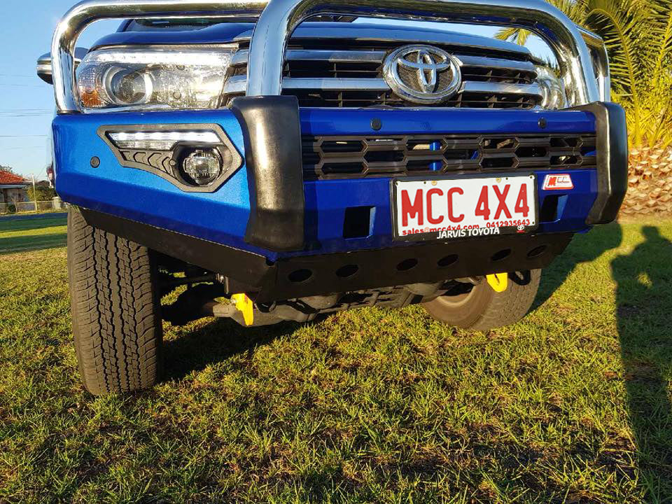Hilux N80 2016-2020 808-01 Phoenix Bull Bar Triple Stainless Loops Package - SKU MCC-01017-801