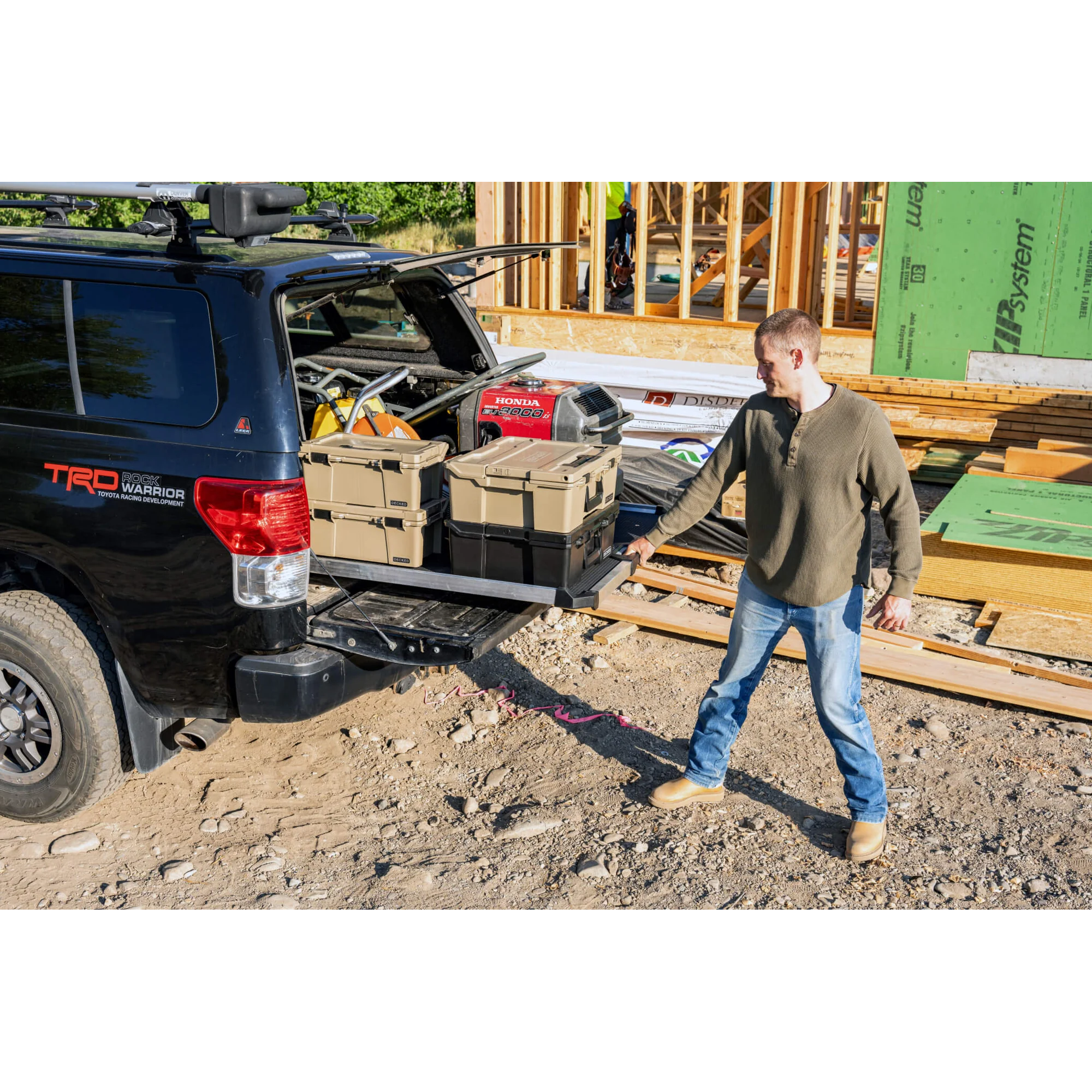 CargoGlide Truck Bed Slide for 7' Tub Australian Domestic Ute Dual Cab by DECKED