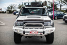 Land Cruiser 105 series 1998-2007  078-01SQSBL Rocker Bull Bar Single Sand Black Loop Package - SKU MCC-01014-7801SQSBL
