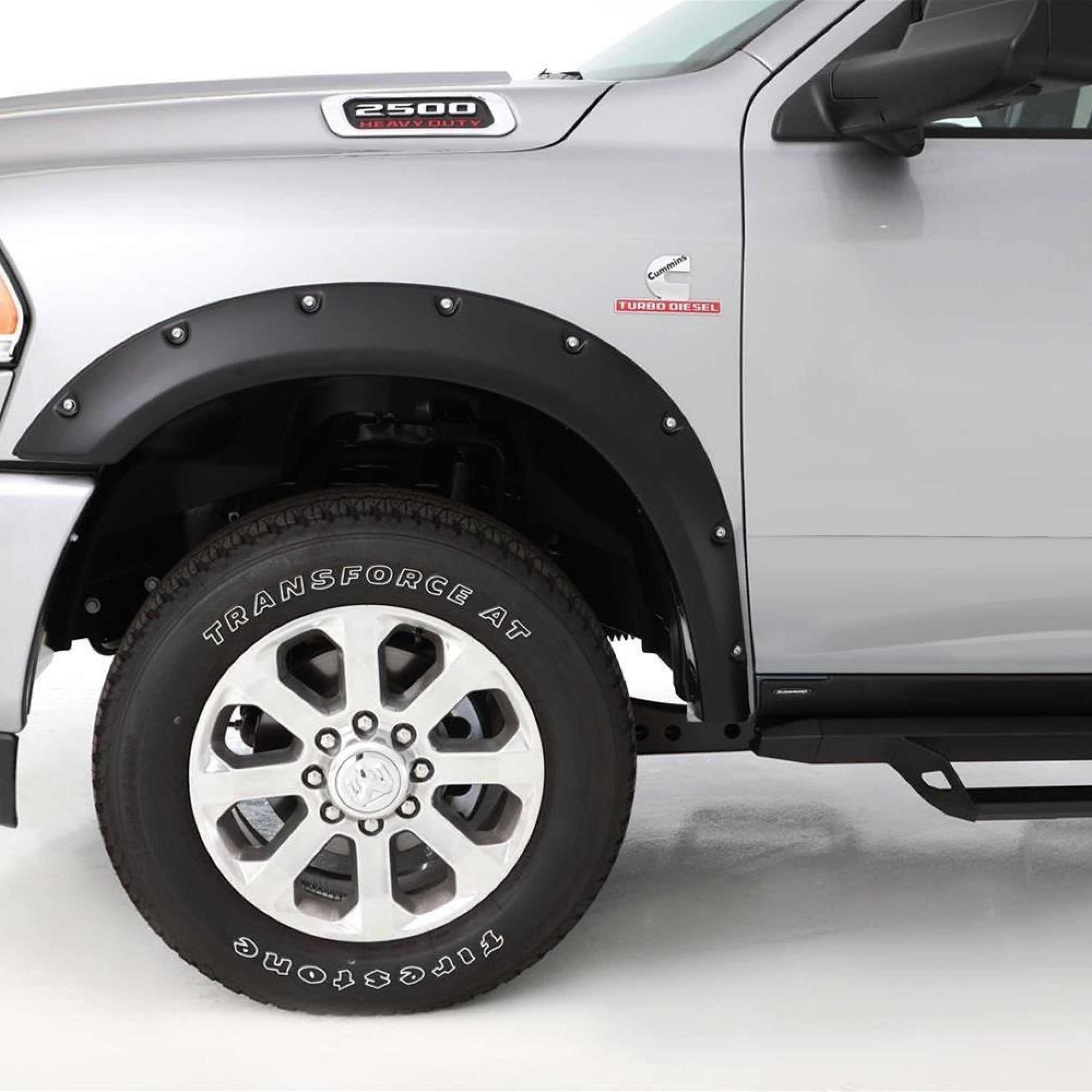 0.75" OE-Style Fender Flares, Black, Front & Rear suits Ram 2500 (19-26), 3500 (19-25) by Husky Liners