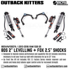 2" Levelling Kit with Fox 2.5" suits Ram 1500 DS (2013-2024) by BDS Suspension
