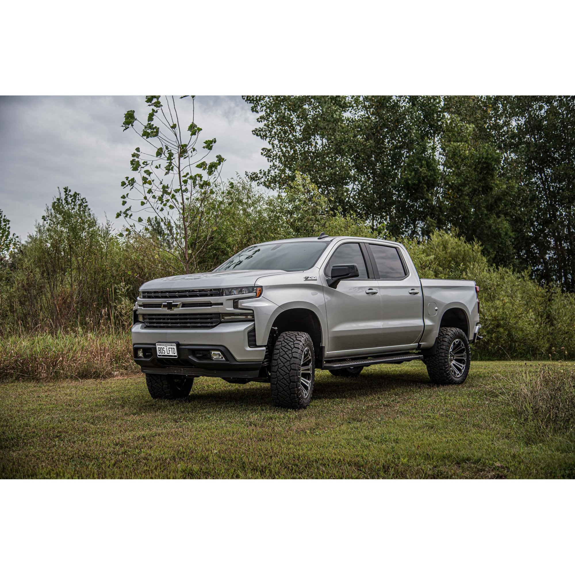 4" Lift Kit with Fox 2.5" PE DSC Coilover Shocks Front & Rear suits Chev 1500 (19-24) / GMC 1500 (19-24) by BDS Suspension