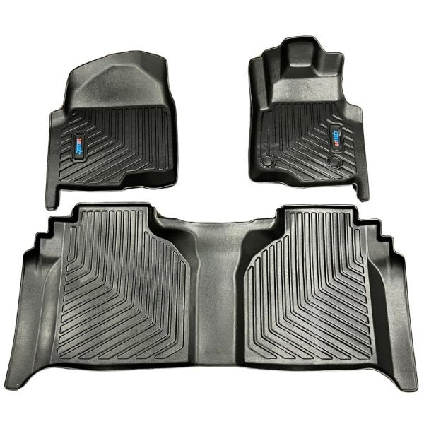 Contour Floor Mats, Front & Rear suits Chev 1500 (19-26), 2500 (20-26) by AMTRUX