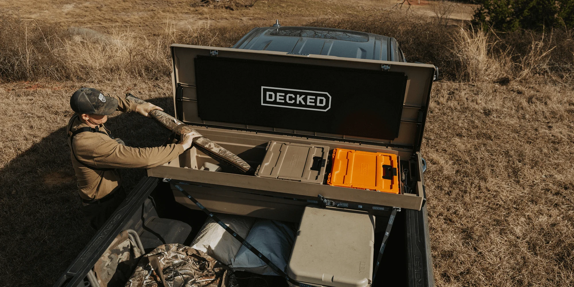 Tool Box, Tan by DECKED