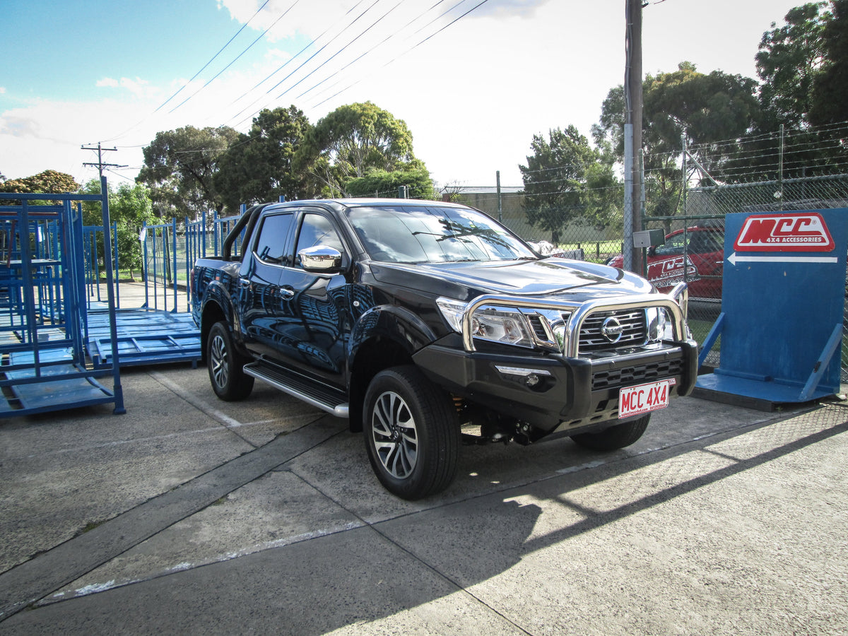 Navara NP300 2015-2020 808-01 Phoenix Bull Bar Triple Stainless Loops Package - SKU MCC-03013-801