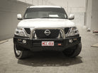 Patrol Y62 Series 1-4 2012-2018 707-01 Falcon Bull Bar Single Stainless Loop Package (No Foglight) - SKU MCC-03005-701SSL