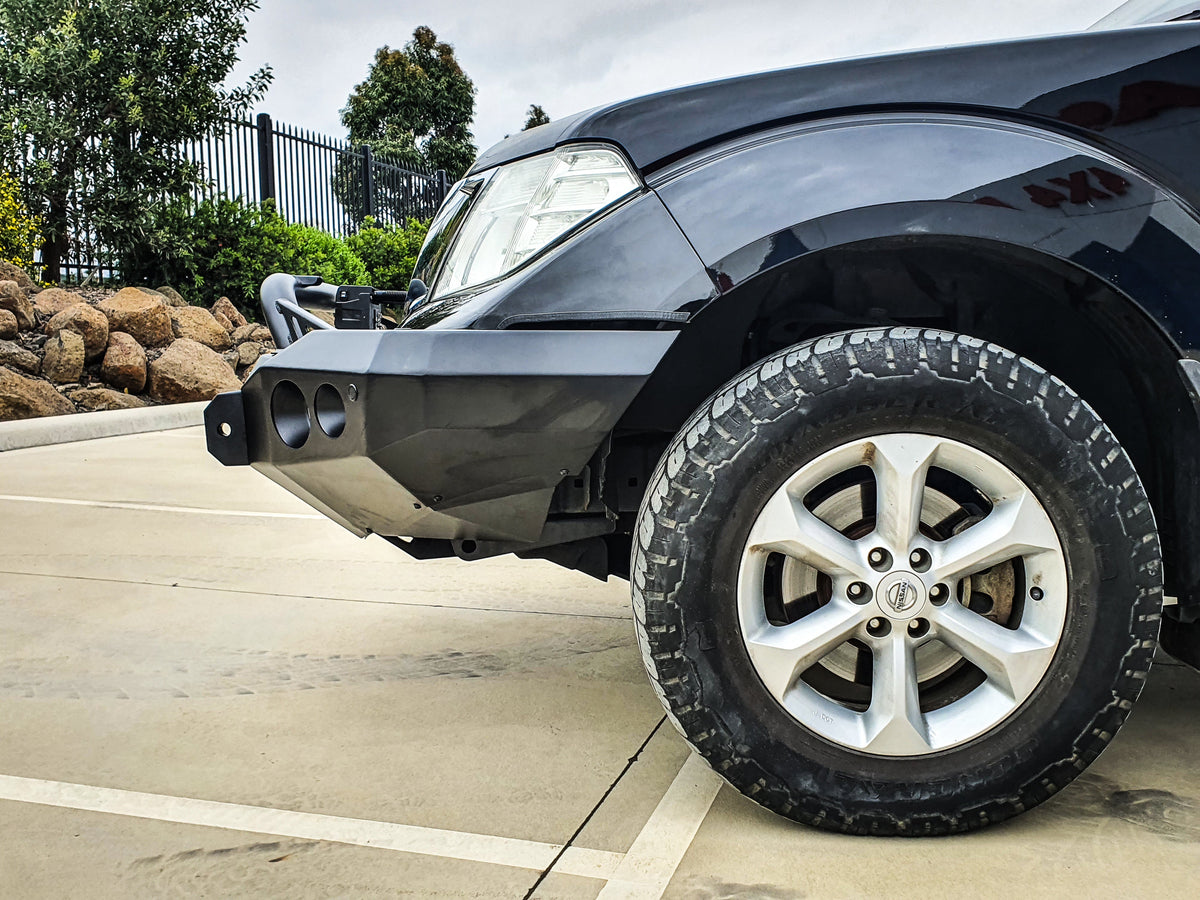 Navara D40 2011-2015  078-01SQL Rocker Bull Bar Single Low Loop Package - SKU MCC-03007-7801SQL