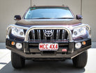 Prado 150 prefacelift 2009-2017 707-01 Falcon Bull Bar Single Black Loop Package (No Foglight) - SKU MCC-01011-701SBL