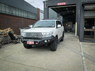 Land Cruiser 200 series prefacelift 2007-2015  078-01SQL Rocker Bull Bar Single Low Loop Package - SKU MCC-01008-7801SQL