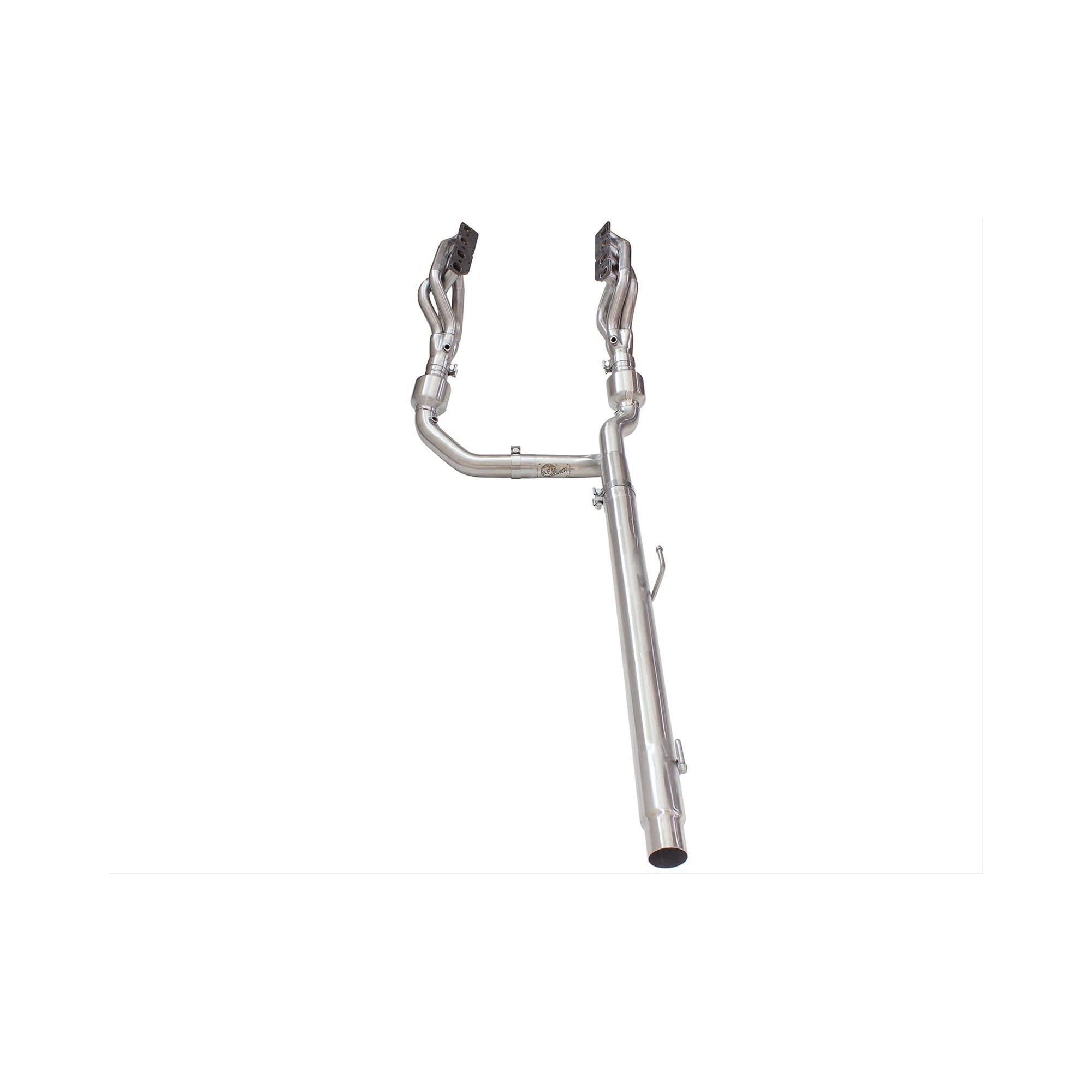 V8 5.7L Hemi Twisted Steel Long Tube Headers & Y Pip suits Ram 1500 DS (13-24) by aFe POWER