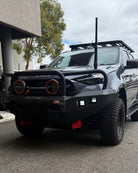 Isuzu MUX 2025-On Facelift  078-02SQ Rocker Bull Bar Triple Loops Package