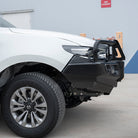 BT50 TF 2021-2025 707-02 Falcon Bull Bar Black A-Frame Package (LED Foglight) - SKU MCC-06004-702FOGUP