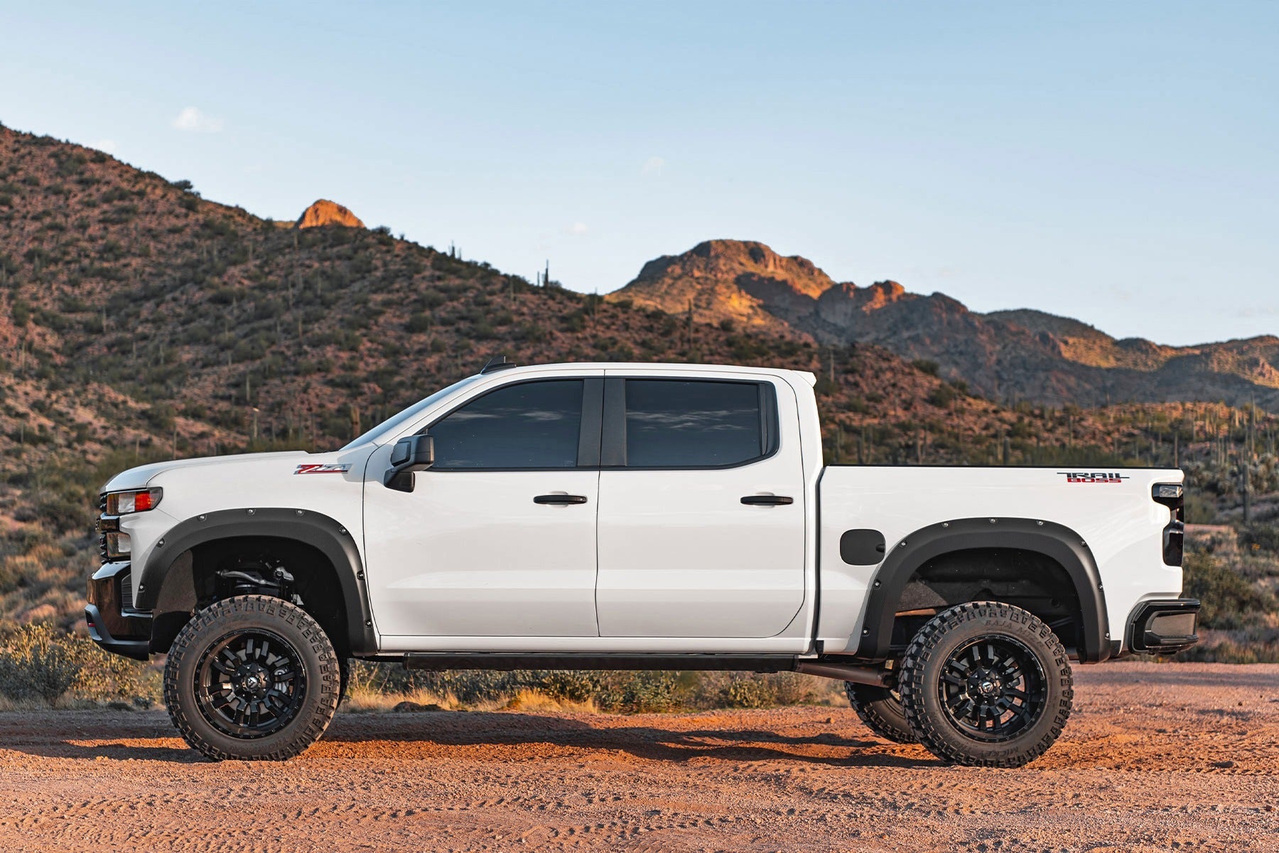 2" Pocket with Bolt Holes Fender Flares suits Chev 1500 (19-26) by Rough Country