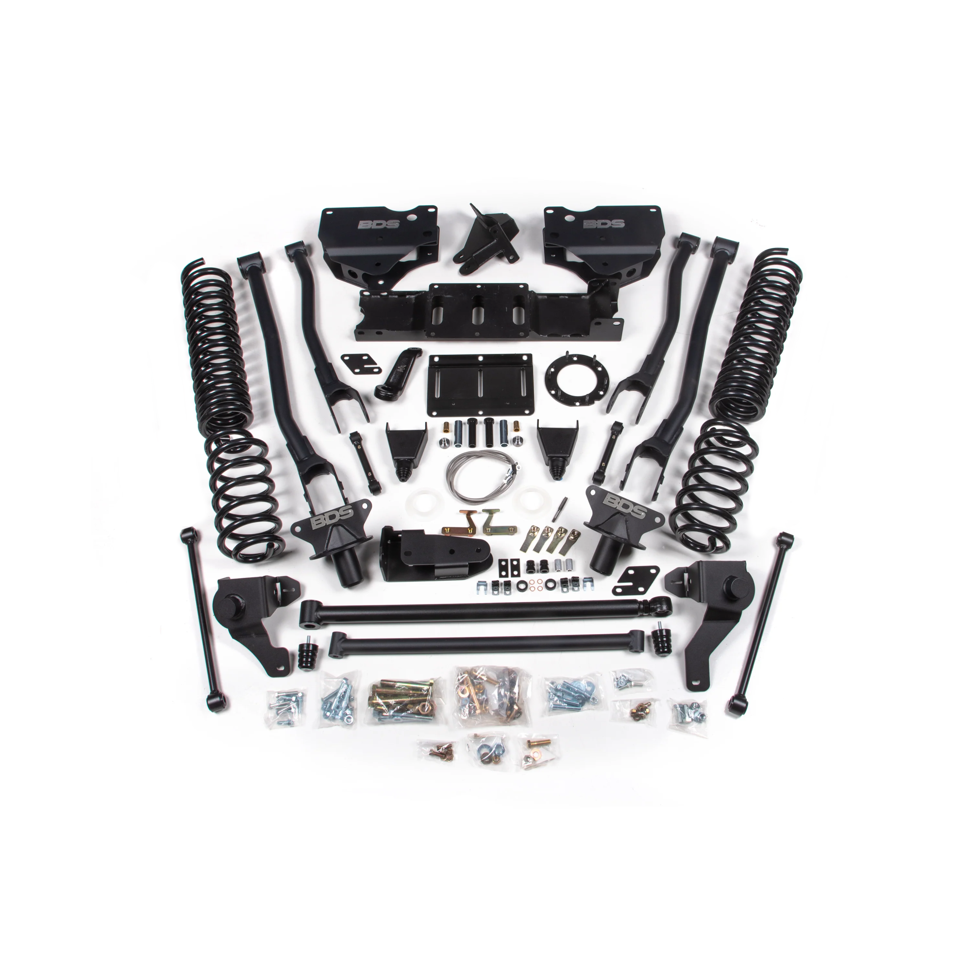 8" Lift Kit, 4-LInk with OK 2.5" Shocks suits Ram 2500 (19-24) by BDS Suspension