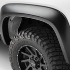 Extend-A-Flender Smooth Fender Flares, Black, Front & Rear suits Chev 2500 (20-26), 3500 (20-25) by Husky Liners