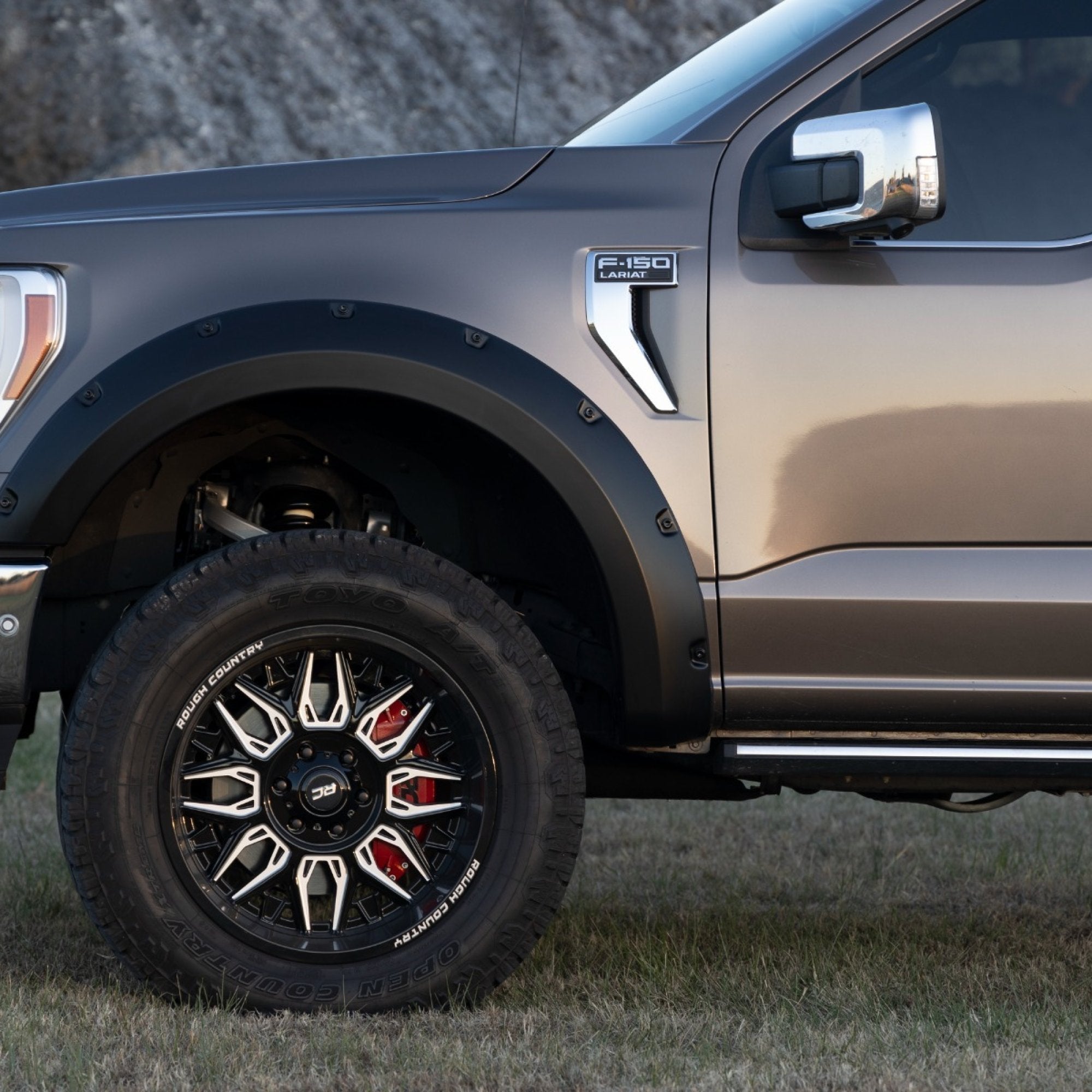 1" Smooth Fender Flares suits Ford F-150 (21-26) by Rough Country