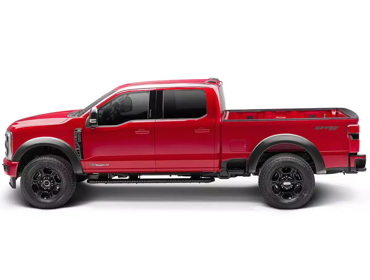 2" Extend-A-Fender Smooth Fender Flares, Black, Front & Rear suits Ford F-250 Super Duty/F-350 Super Duty (23-26) by Husky Liners