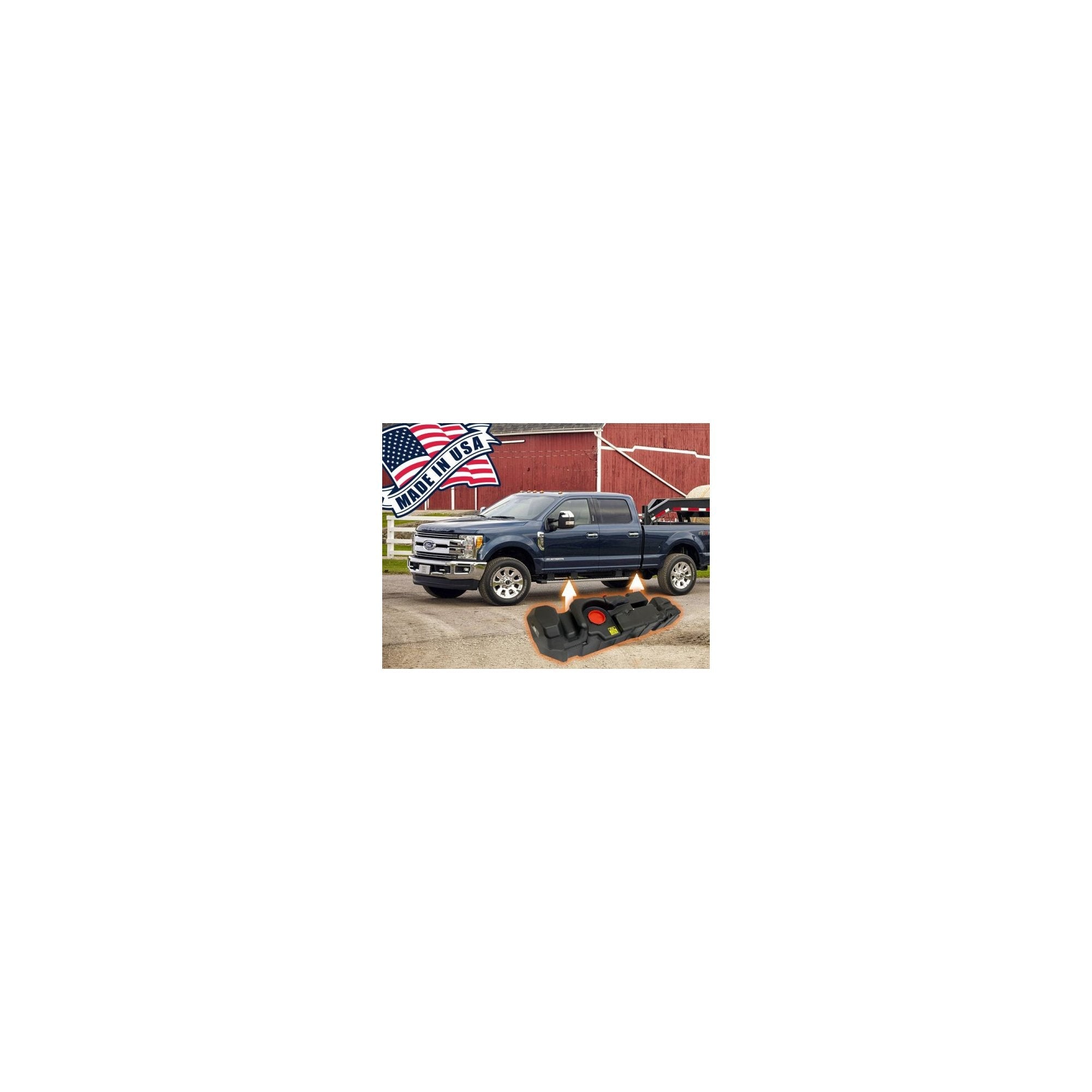 Long Range Fuel Tank, 208L (Crew Cab, 6'8 Tub) suits Ford F-250 Super Duty/F-350 Super Duty (17-26) by Titan Tanks