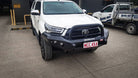 Hilux N80 2016-2020 078-01SQSBL Rocker Bull Bar Single Sand Black Loop Package - SKU MCC-01017-7801SQSBL