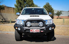 Hilux KUN26R 2012-2015 078-01SQSBL Rocker Bull Bar Single Sand Black Loop Package - SKU MCC-01015-7801SQSBL