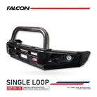 Great Wall Cannon XSR 2021-On 707-01 Falcon Bull Bar Single Stainless Loop Package (No Foglight)