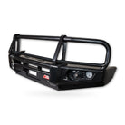 Land Cruiser 100 series 1998-2007  707-02 Falcon Bull Bar Black A-Frame Package (LED Foglight) - SKU MCC-01007-702FOGUP