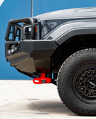 Prado 250 2025-On (With Fog) 707-02 Falcon Bull Bar Black A-Frame Package (LED Foglight) (Sand Black)