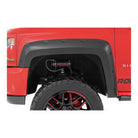 2" Pocket Style Smooth Fender Flares. Front & Rear suits Chev 2500/3500 (11-19) by Rough Country