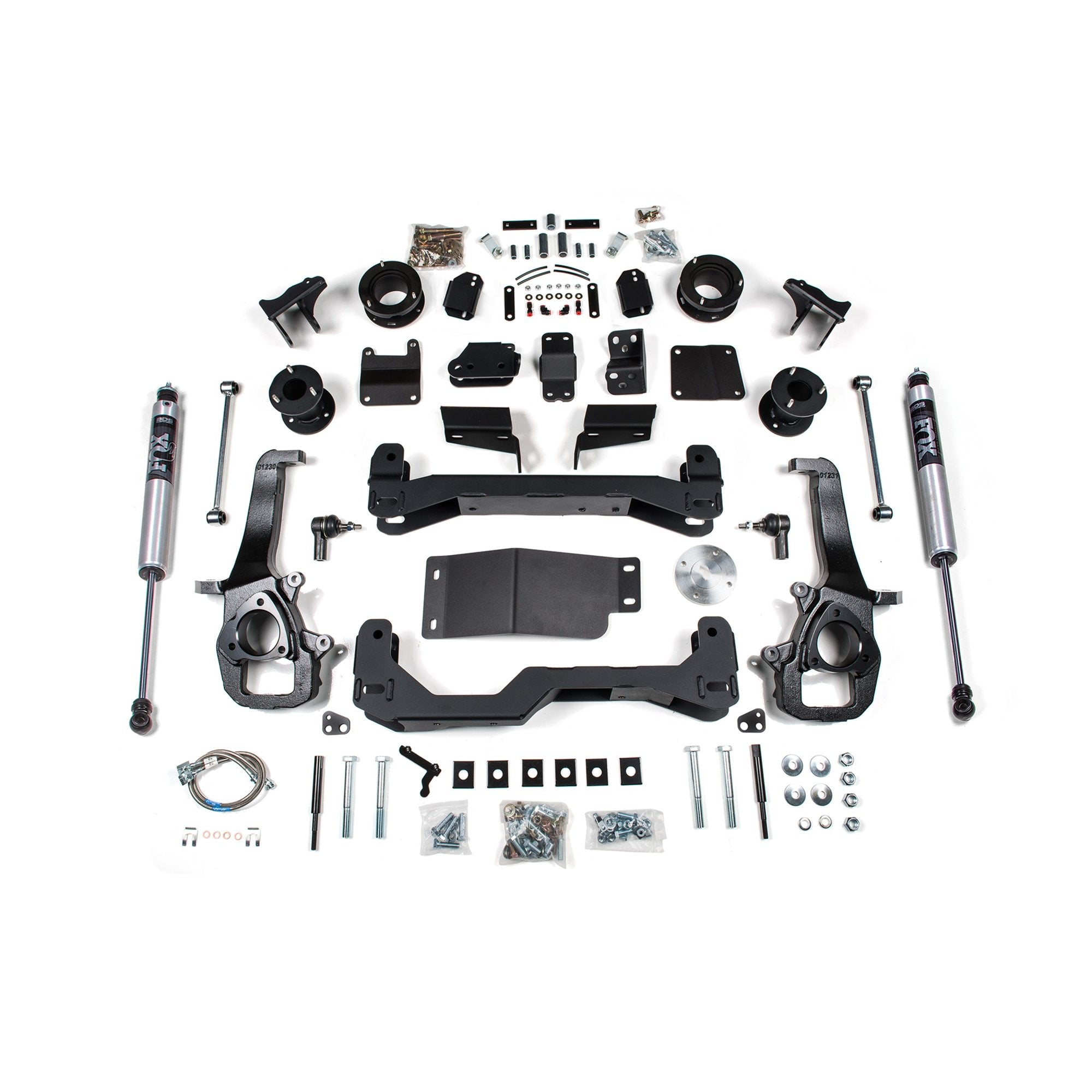 4" Air Ride Lift Kit, with Rear Fox 2.0" Shocks (Large Bore) suits Ram 1500 DT (2025+) by BDS Suspension