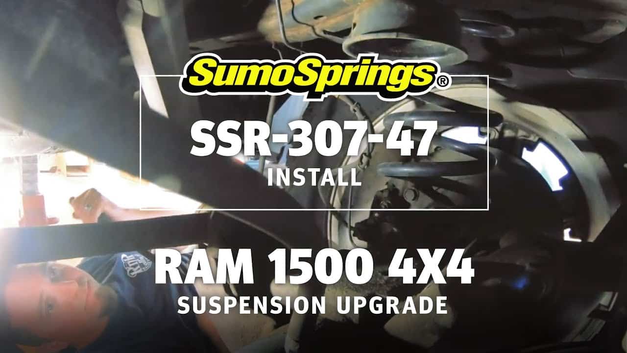 Rear SumoSprings - 680kg - Black suits Ram 1500 DT (26) by SuperSprings International