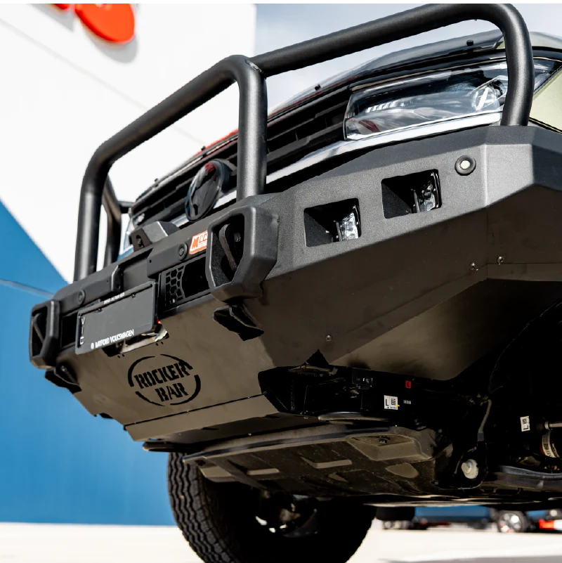 All-New Amarok 2023-On - 078-02SQ Rocker Bull Bar Triple Loops Package - SKU MCC-04002-7802SQ