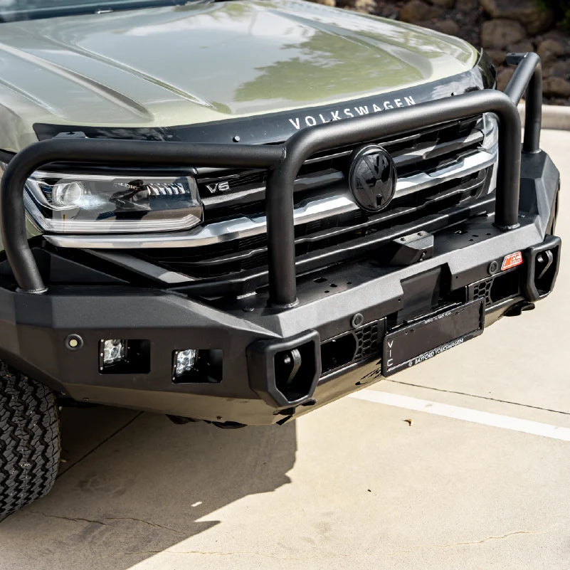 All-New Amarok 2023-On - 078-02SQ Rocker Bull Bar Triple Loops Package - SKU MCC-04002-7802SQ