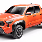 2" Extend-A-Fender Smooth Fender Flares, Black, Front & Rear suits Toyota Tundra (22-26) by Husky Liners