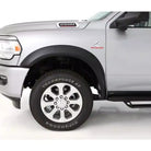 2" Extend-A-Fender Smooth Fender Flares, Black, Front & Rear suits Ram 2500/3500 (19-26) by Bushwacker