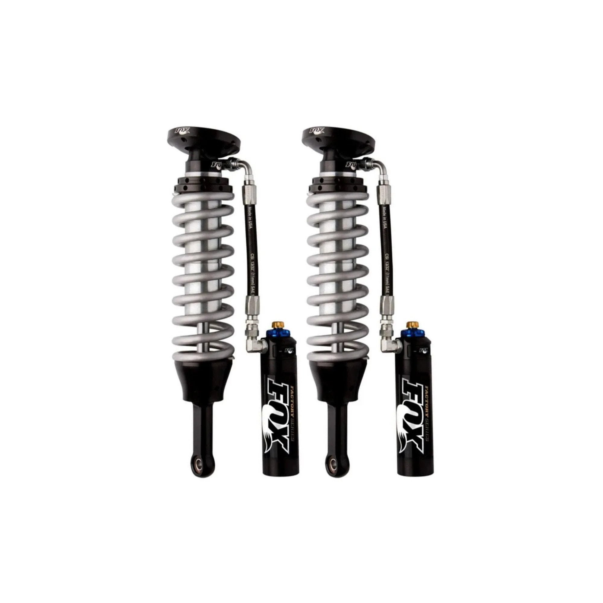 Front Fox Performance Elite Series 2.5" Remote Reservoir DSC Shocks, Suits 3" Lift, Set of 2 suits Toyota Tundra (22-26) by BDS Suspension