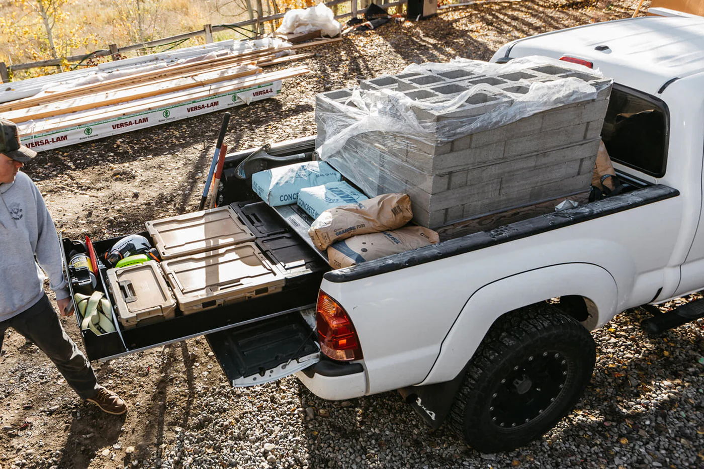 Drawer System + Premium Accessory Pack suits Toyota Hilux Extra Cab (15-26) by DECKED