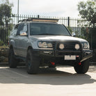 Land Cruiser 100 series 1998-2007  808-01 Phoenix Bull Bar Single Black Loop Package - SKU MCC-01007-801SBL