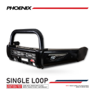 Triton MR 2019-Present 808-01 Phoenix Bull Bar Single Black Loop Package