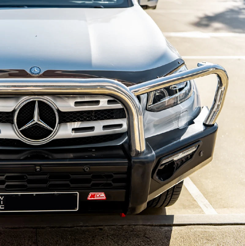 Mercedez Benz X Class 2019-Present 808-01 Phoenix Bull Bar Triple Stainless Loops Package - SKU MCC-10001-801