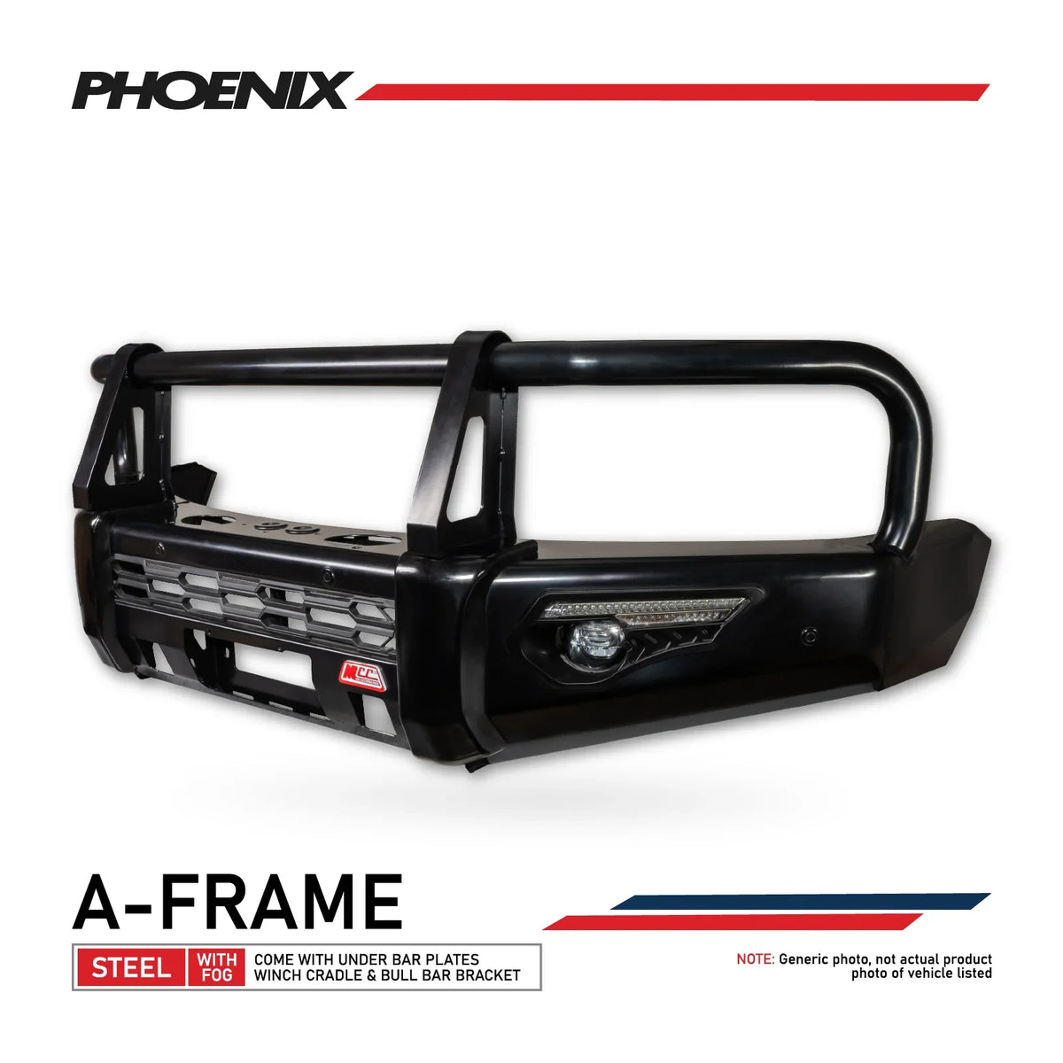 Dmax RG 2020-2024  808-02 Phoenix Bar A-Frame Package - SKU MCC-08007-802