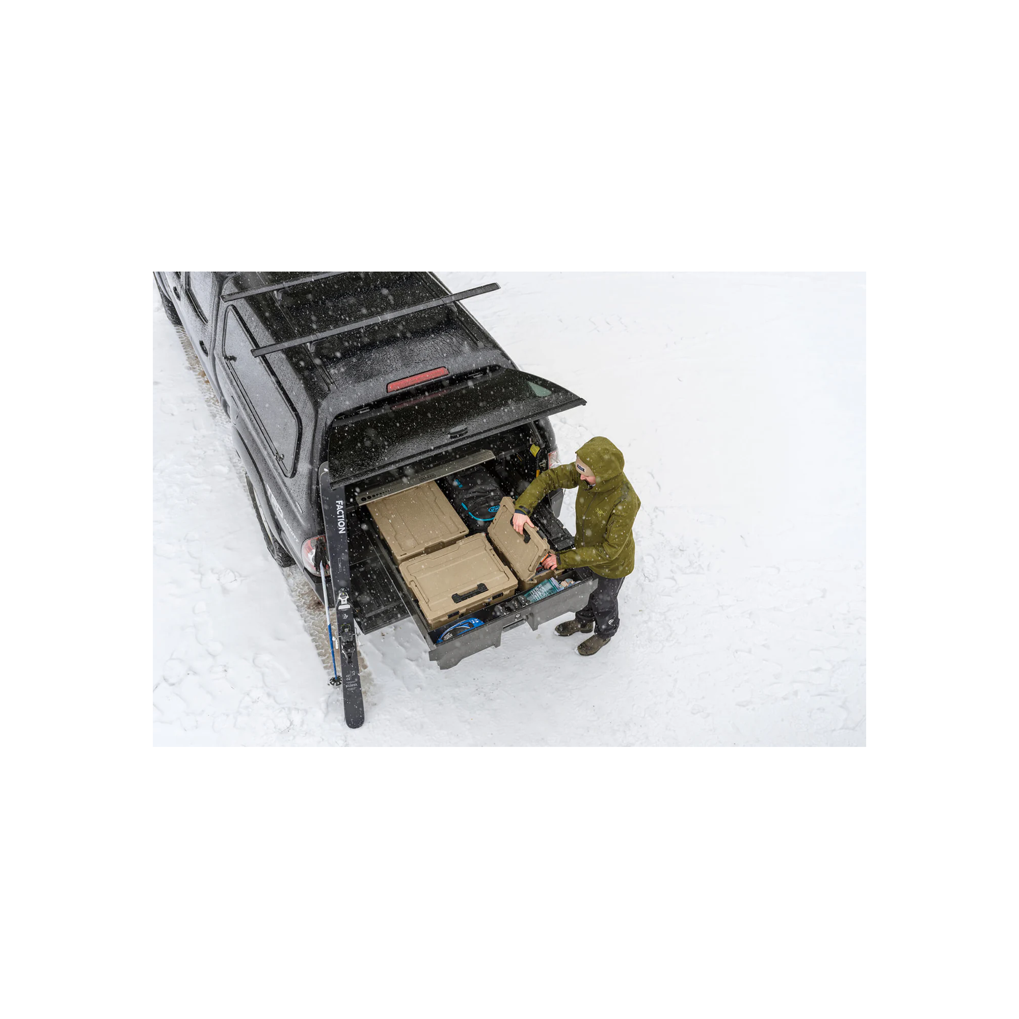 Drawer System + Premium Accessory Pack suits 2020+ Jeep Gladiator by DECKED
