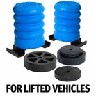 Rear SumoSprings to suit Mitsubishi Triton / Toyota Hilux - 453kg - Light Blue by SuperSprings International